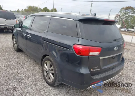 2015 Kia Sedona Sx Luxury из США, поврежденный, VIN KNDME5C18F6026694